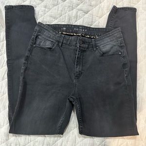 White House black market skinny jeans black size 10